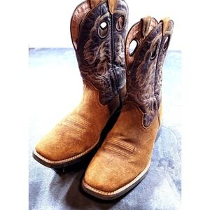 Ariat Men's Sport Buckout Rough Ginger Cowboy Boot (10038502) Size 9D